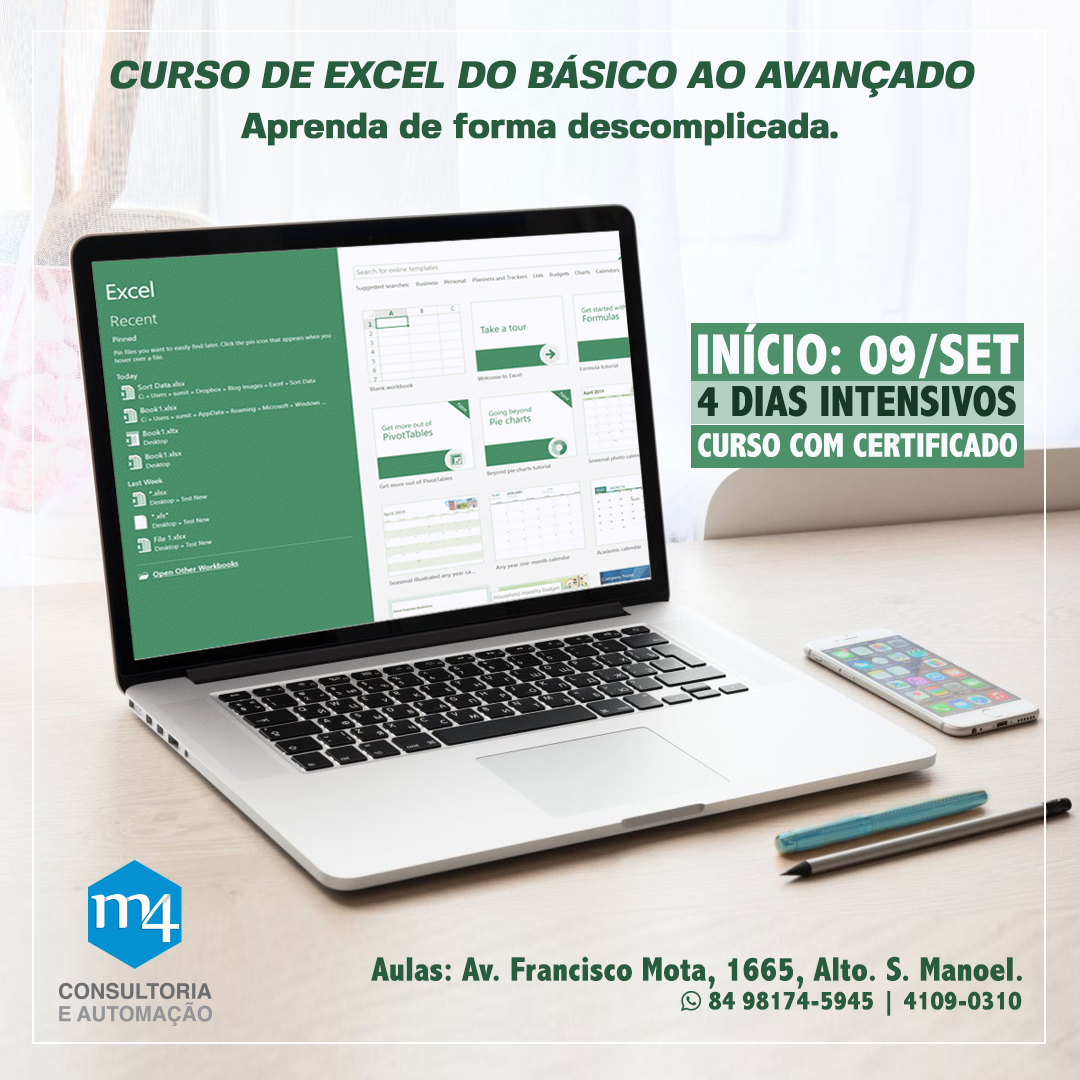EXCEL – M4 Consultoria
